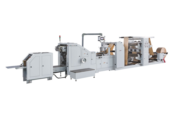 LSB-200+LST-4700 卷筒紙方底柔版印刷紙袋機